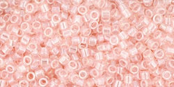 TOHO Treasure #1 Soft Pink-Lined Crystal Luster