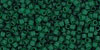 TOHO Treasure #1 Tube 2.5" : Transparent Frosted Green Emerald