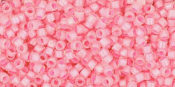 TOHO Treasure #1 (11/0) : Inside-Color Crystal/Hot Pink-Lined