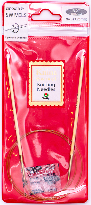 Tulip - 80cm Knina Circular Knitting Needles (1 pc) : Size 3 (3.25mm)