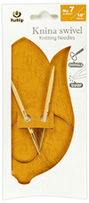 Tulip - Knina Swivel Knitting Needles 16"-40cm No.7 4.50mm