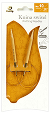 Tulip - Knina Swivel Knitting Needles 16"-40cm No.10 6.00mm