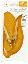 Tulip - Knina Swivel Knitting Needles 16"-40cm No.11 8.00mm