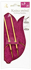 Tulip - Knina Swivel Knitting Needles 32"-80cm No.5 3.75mm