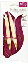 Tulip - Knina Swivel Knitting Needles 32"-80cm No.17 12.00mm