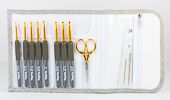 Tulip - Etimo Crochet Hook Set (13 pcs) : Premium Gold