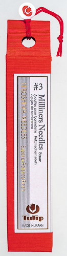 Tulip - Milliners Needles Straw (6 pcs) : #3