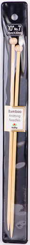 Tulip - 10" (25cm) Bamboo Knitting Needles (5 pcs) : Size 7 (4.50mm)