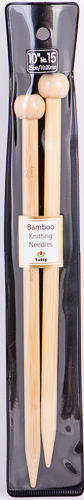 Tulip - 10" (25cm) Bamboo Knitting Needles (5 pcs) : Size 15 (10.00mm)