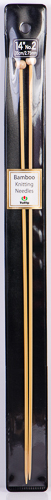 Tulip - 14" (35cm) Bamboo Knitting Needles (5 pcs) : Size 2 (2.75mm)