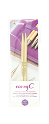 Tulip - CarryC Interchangeable Bamboo Knitting Needles (2 pcs) : Size 6 (4.00mm)