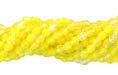 3mm Fire Polished - HurriCane - Banana Yellow