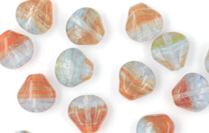 Loose Shells 9/9mm : HurriCane Glass - Seaside Rendezvous