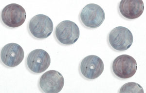 Loose Round 6mm : HurriCane Glass - Blue Mahoe