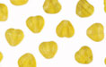 Loose Hearts 6mm : HurriCane Glass - Dandelion Bouquet