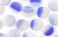 Loose Dime Beads 8/3mm : HurriCane Glass - Happiness
