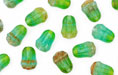 Loose Tulips 10/7mm : HurriCane Glass - Verdigris Gardens