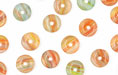 Loose Rondelle 6mm : HurriCane Glass - Desert Sands