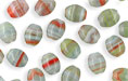 Loose Flattened Ovals 9/7mm : HurriCane Glass - Meadowood