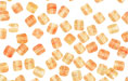 Loose Cubes 4mm : HurriCane Glass - Peachy Keen