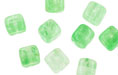 Loose Cubes 8/11mm : HurriCane Glass Green Plankton
