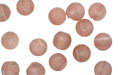 Loose Round Beads 6mm : Hurricane Glass Terra Cotla Wood