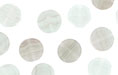 Loose Dime Bead 8mm : HurriCane Glass - Blue Fog