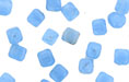 Loose Cubes 4mm : HurriCane Glass - Babbling Brook