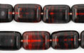 Flat Rectangles 12/8 mm : HurriCane Tiger Eye .25 M