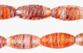 Spiral Tubes 14/6 mm : HurriCane Orange/Crystal/Amethyst .25 M