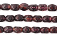 Beveled Diamond Barrels 6/5mm : HurriCane Amethyst/Siam .25M