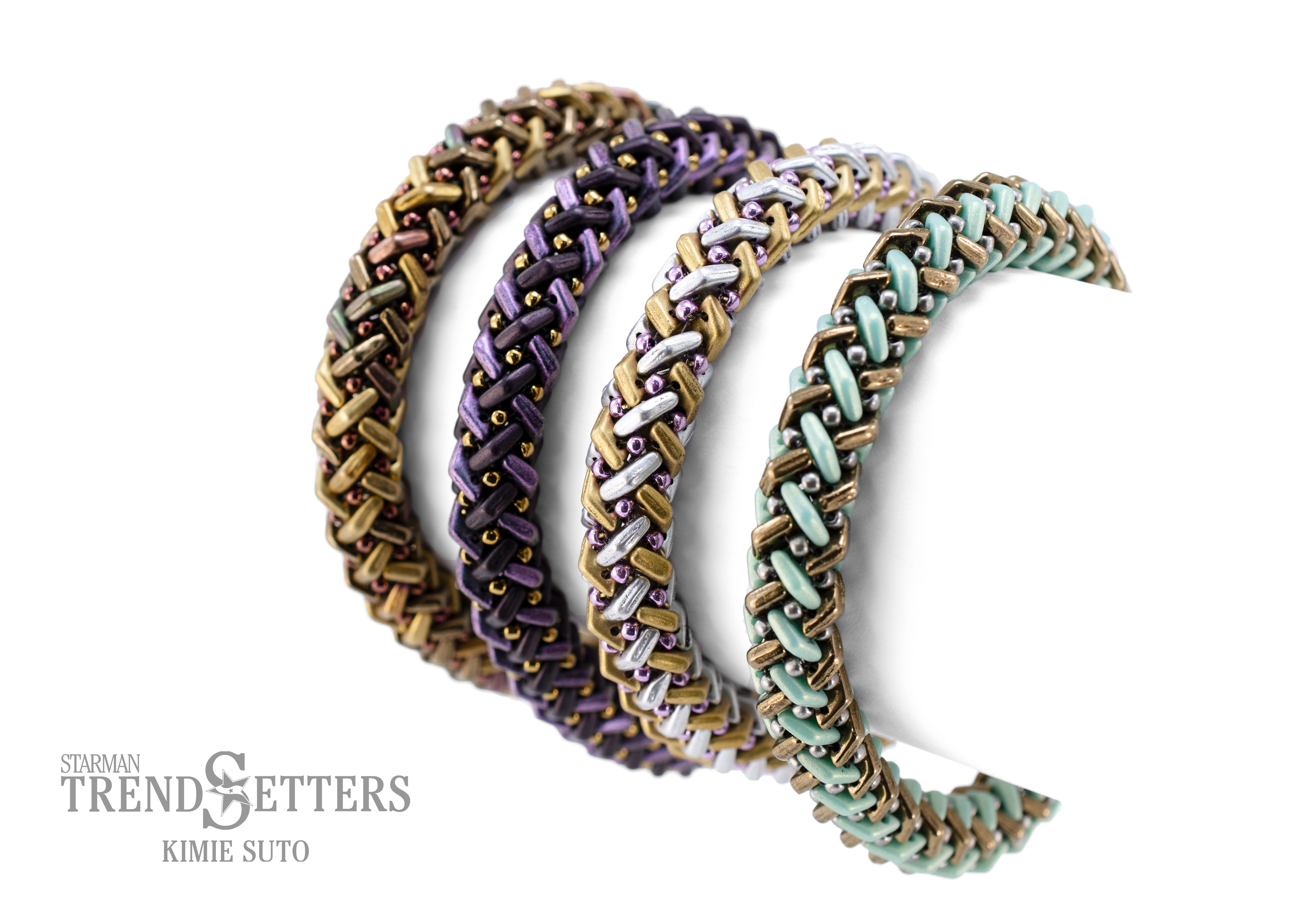 Download the Basket Weave Bangle Pattern