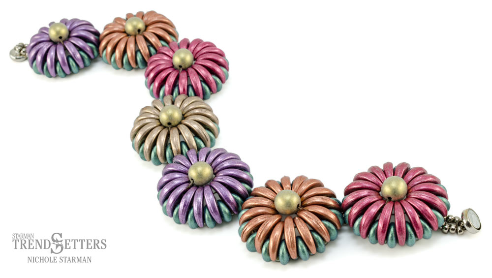 Download the Chrysanthemum Bracelet Pattern