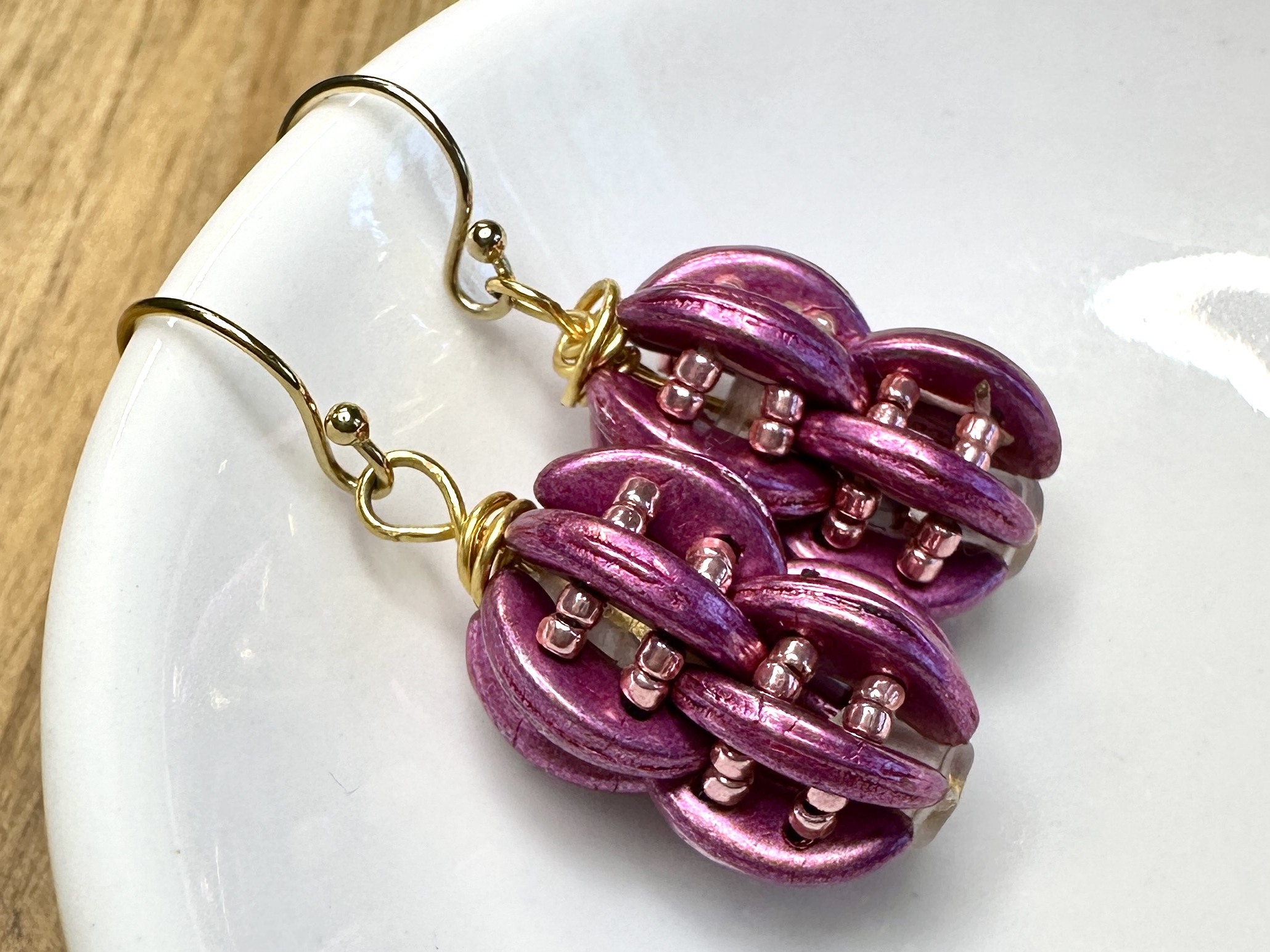 Pop of Pink Earrings