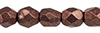 Fire-Polish 2mm : ColorTrends: Saturated Metallic Chicory Coffee