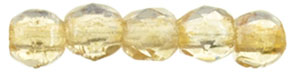 Fire-Polish 2mm : Luster - Transparent Champagne