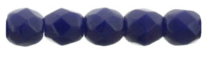 Fire-Polish 2mm : Navy Blue