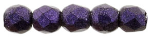 Fire-Polish 2mm : Metallic Suede - Purple