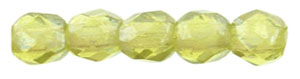 Fire-Polish 2mm : Luster - Olivine