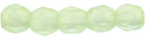 Fire-Polish 2mm : Sueded Gold Peridot