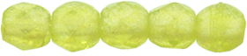 Fire-Polish 2mm : Flash Pearl - Olivine