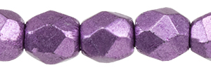 Fire-Polish 3mm : ColorTrends: Saturated Metallic Grapeade