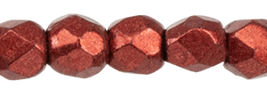 Fire-Polish 3mm : ColorTrends: Saturated Metallic Merlot