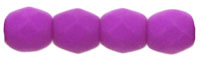 Fire-Polish 3mm : Neon Purple