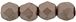 Fire-Polish 3mm : Powdery - Brown