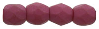 Fire-Polish 3mm : Saturated Fuchsia