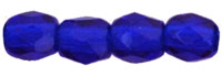 Fire-Polish 3mm : Cobalt