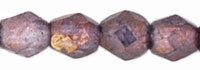 Fire-Polish 3mm : Luster - Stone Amethyst