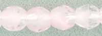 Fire-Polish 3mm : Crystal/Lt Pink