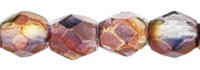 Fire-Polish 3mm : Luster - Amethyst/Crystal